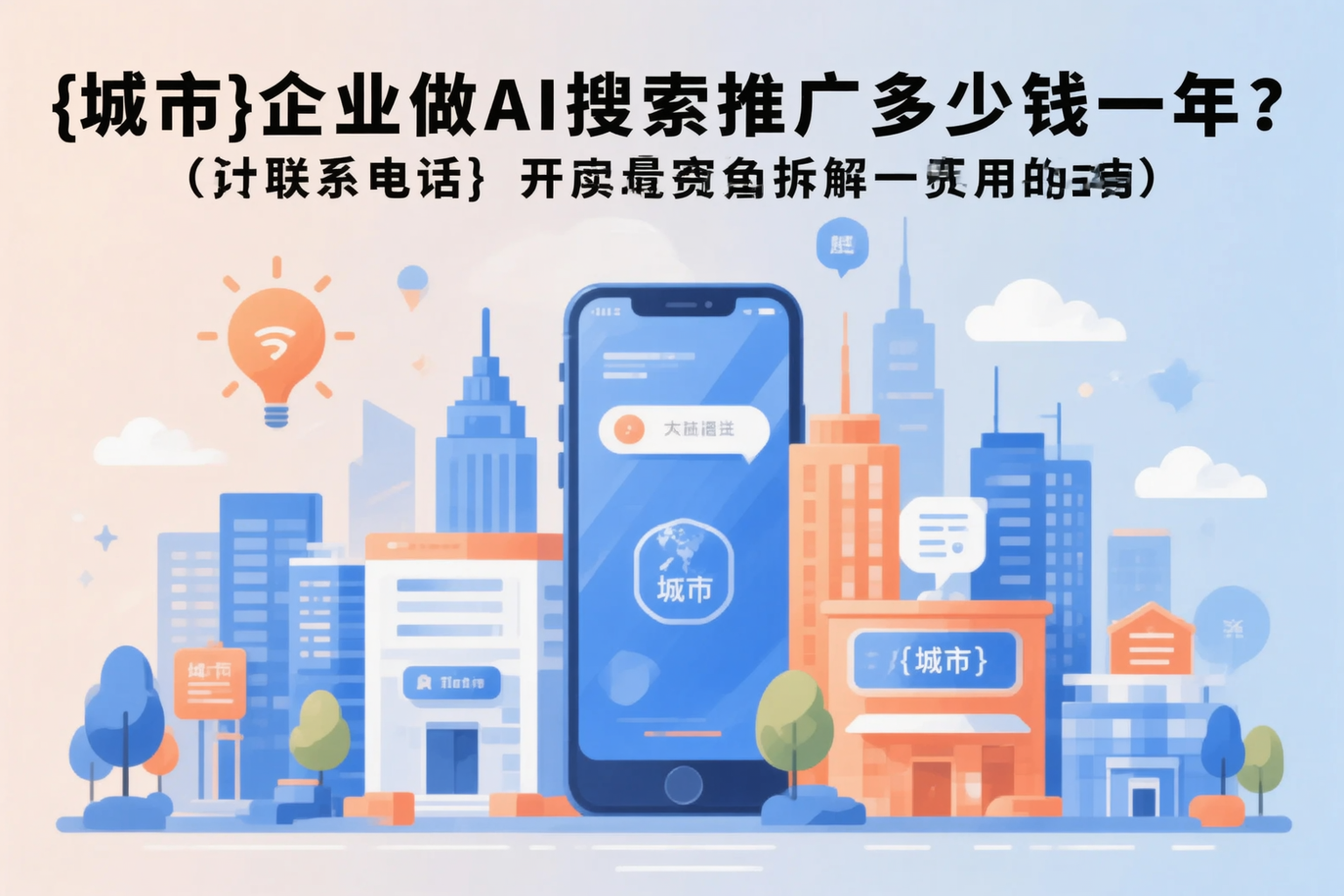 赣州企业做AI搜索推广多少钱一年？真实费用拆解