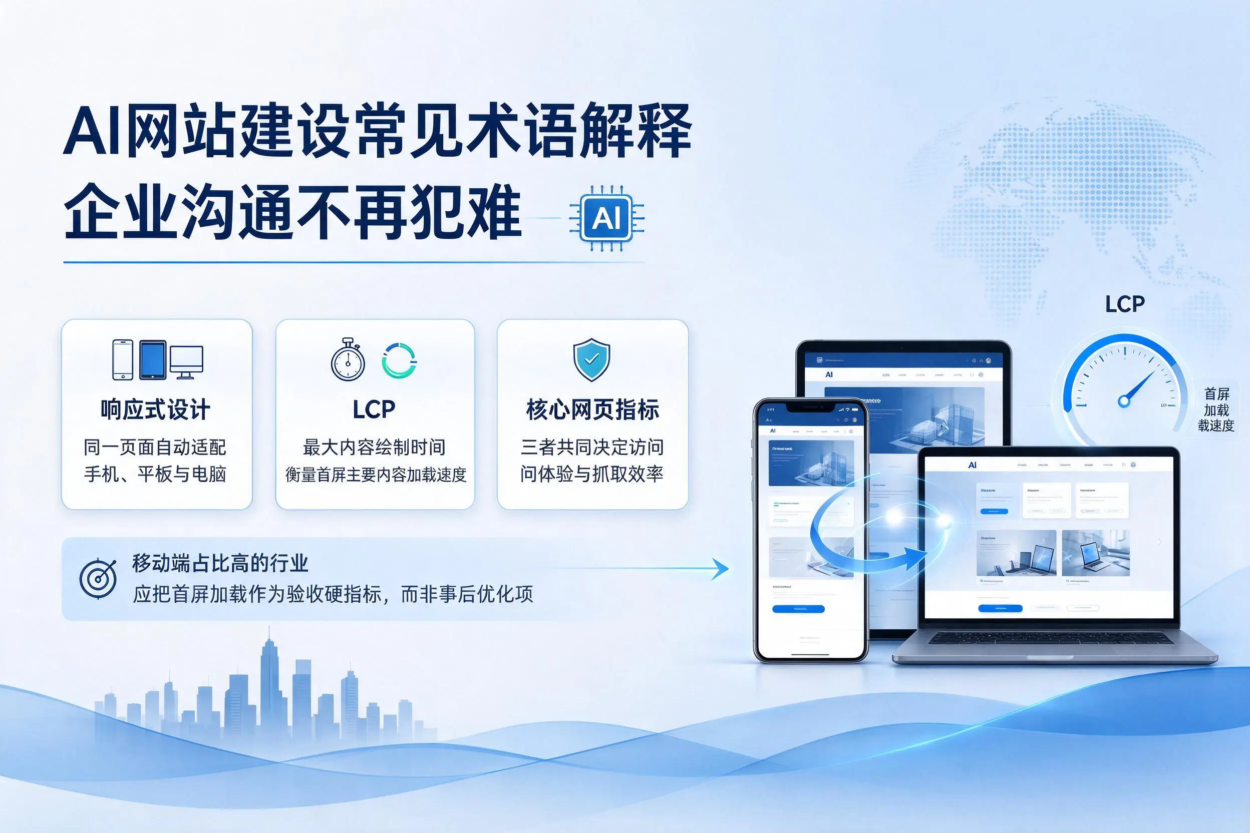 AI网站建设常见术语解释，赣州企业沟通不再犯难